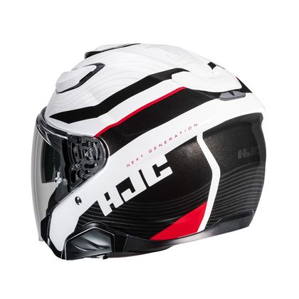Casque Hjc F31 - NABY - Noir / Rouge