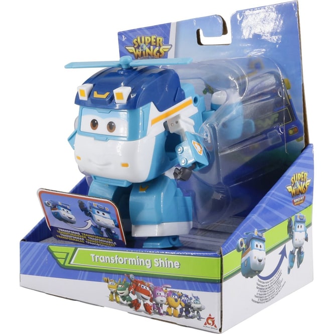 Super Wings - Transformining Shine Figur