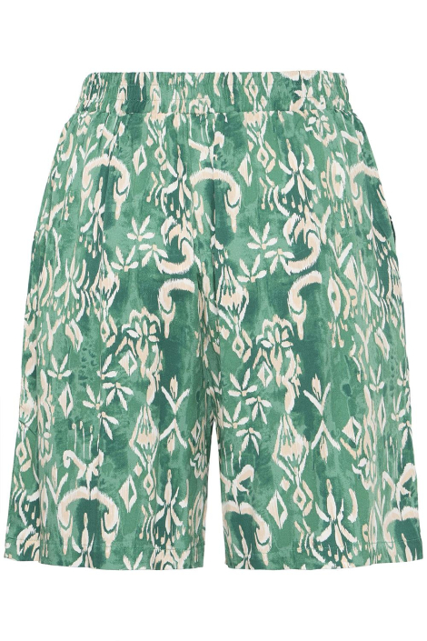 Ichi groene dames korte broek
