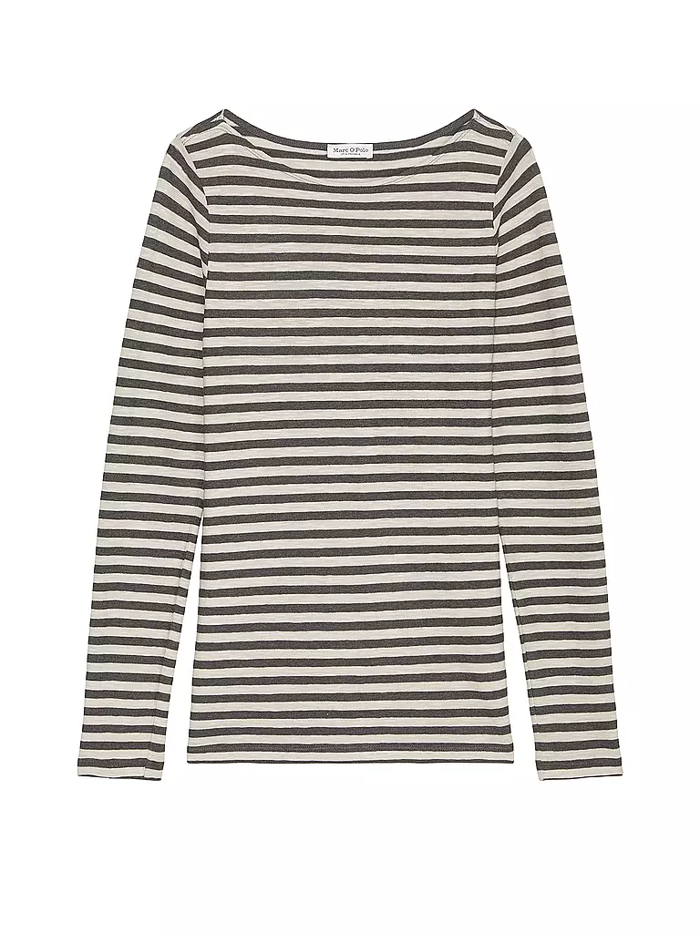 MARC O'POLO Langarmshirt  grau