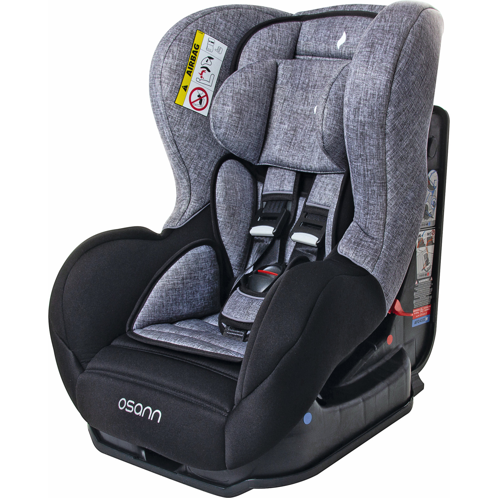 Osann Sitzerhöung Safety Baby Black Mel