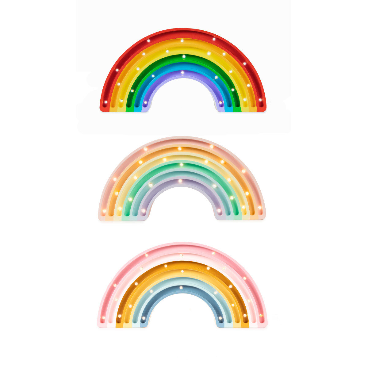 Little Lights Little Lights Nachtlicht Lampe Regenbogen