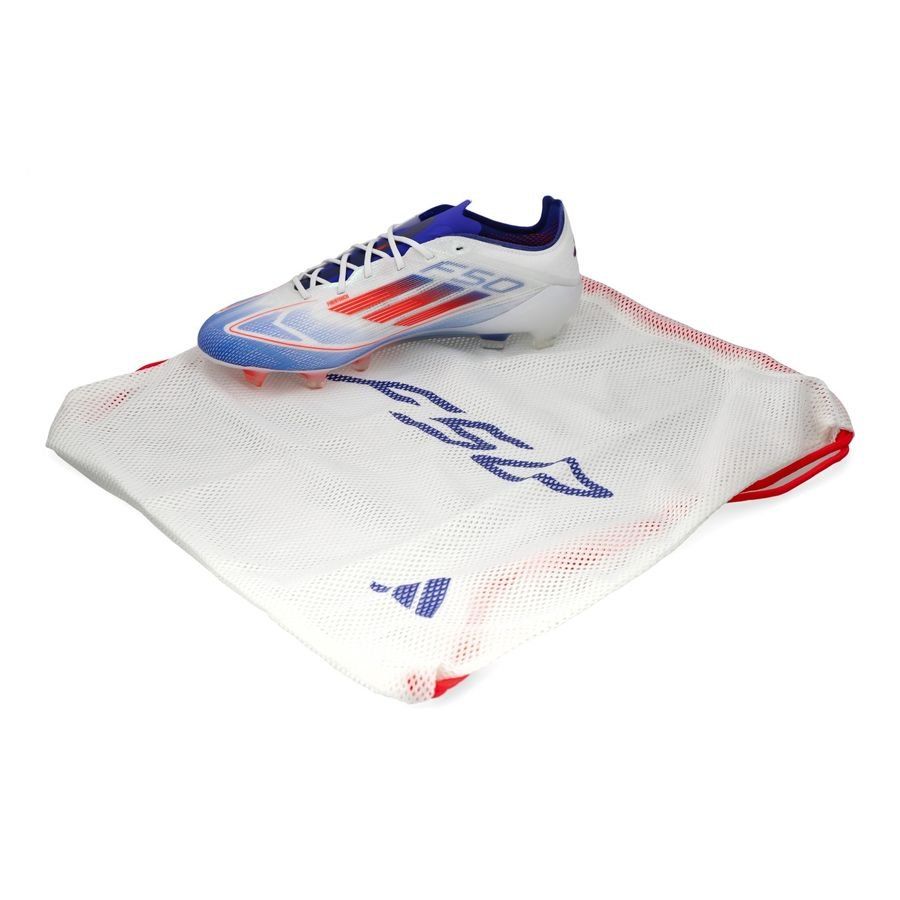 adidas F50 Elite FG Advancement - Blanc/Rouge/Bleu