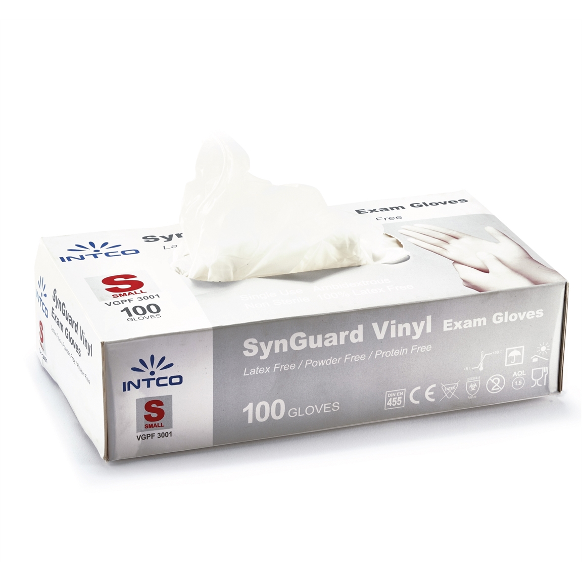 Lot de 100 gants vinyle