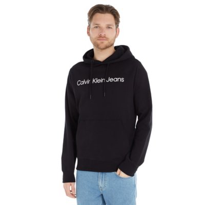 Sweatshirt à capuche homme Core Institutional Logo CALVIN KLEIN