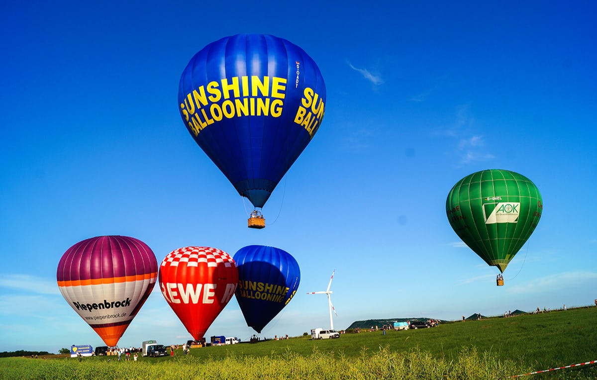 Morgendliche Ballonfahrt Ulm
