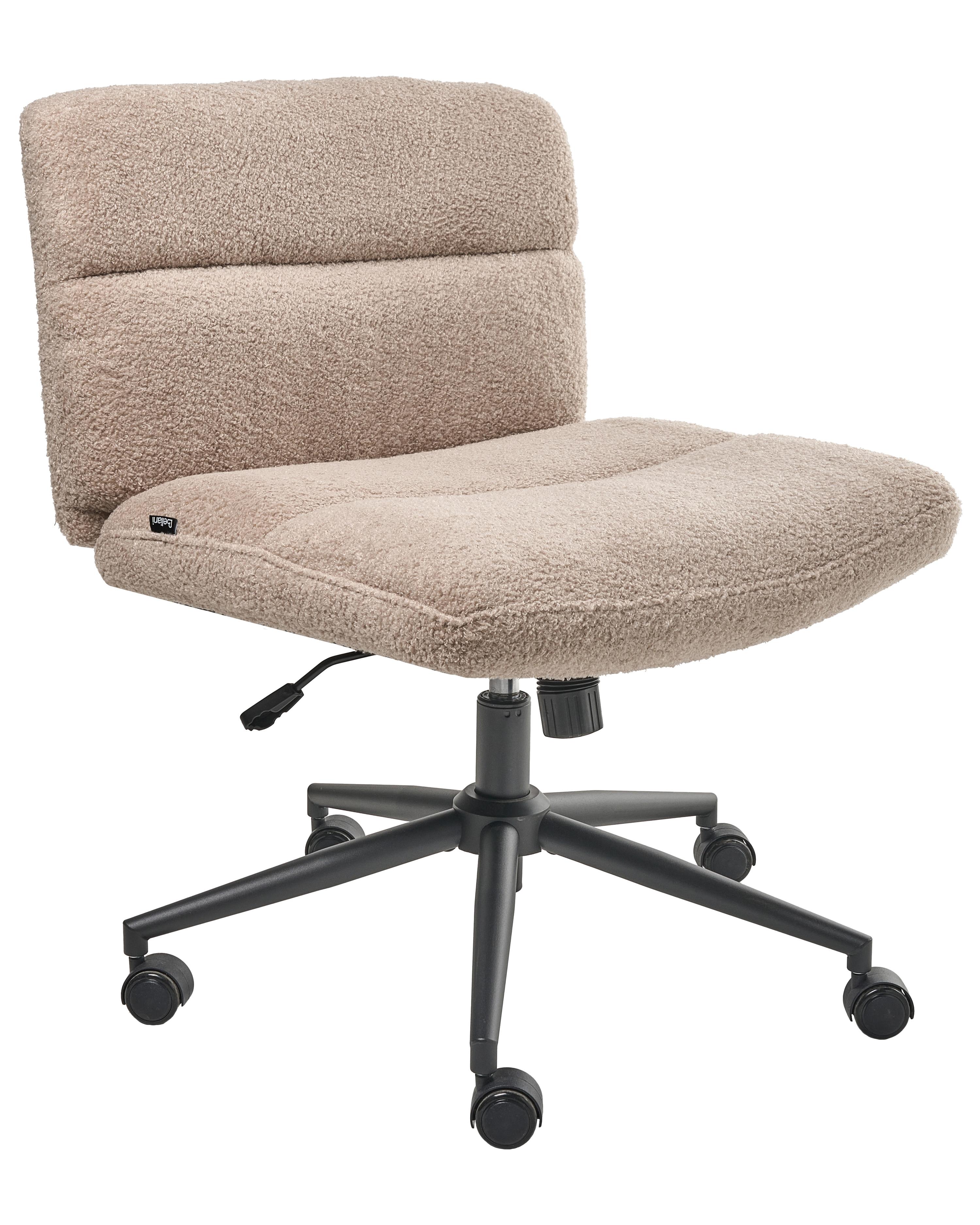 Bureaustoel CATLIN Bouclé Beige