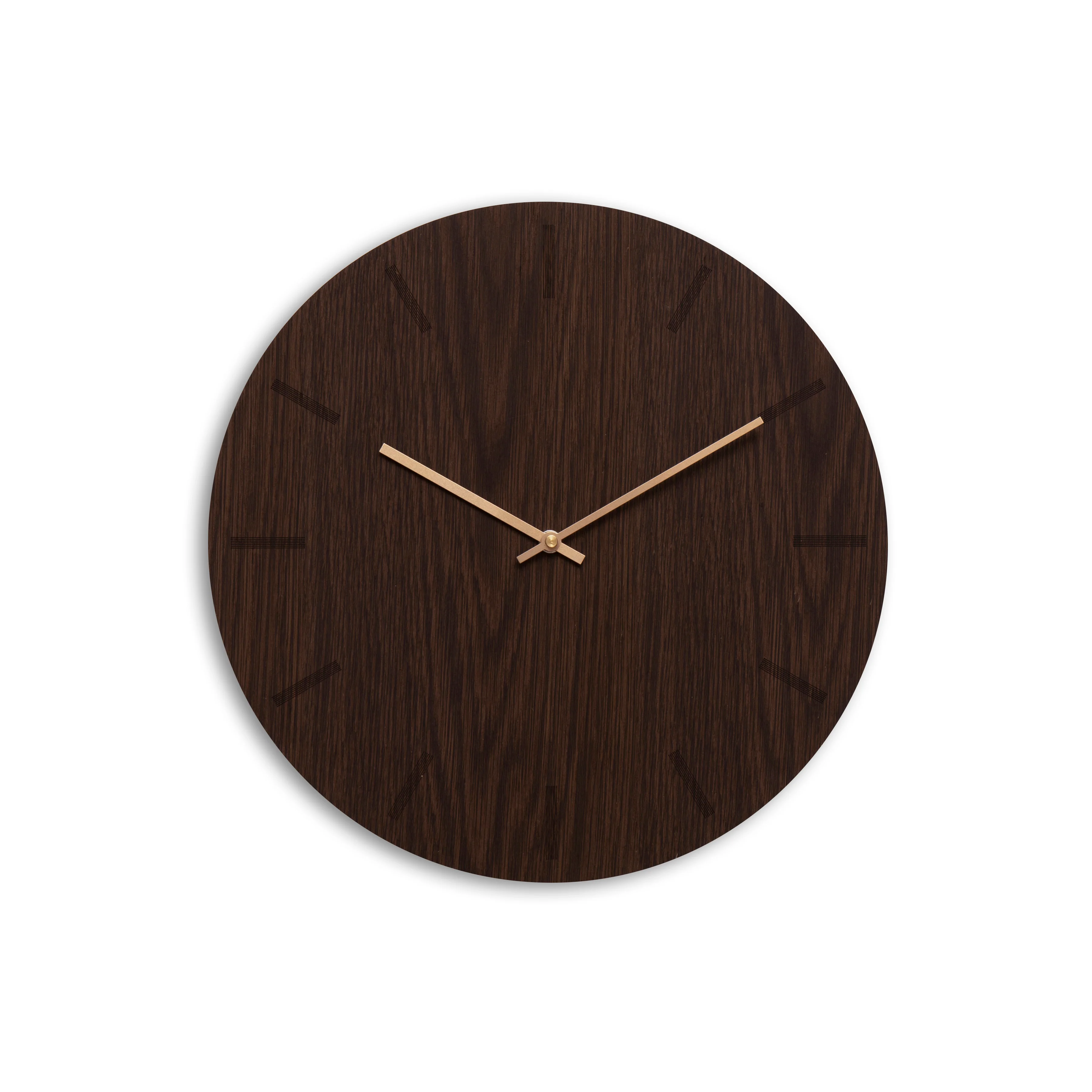 Hemverk  Dark Oak vægur - Ø38 cm.