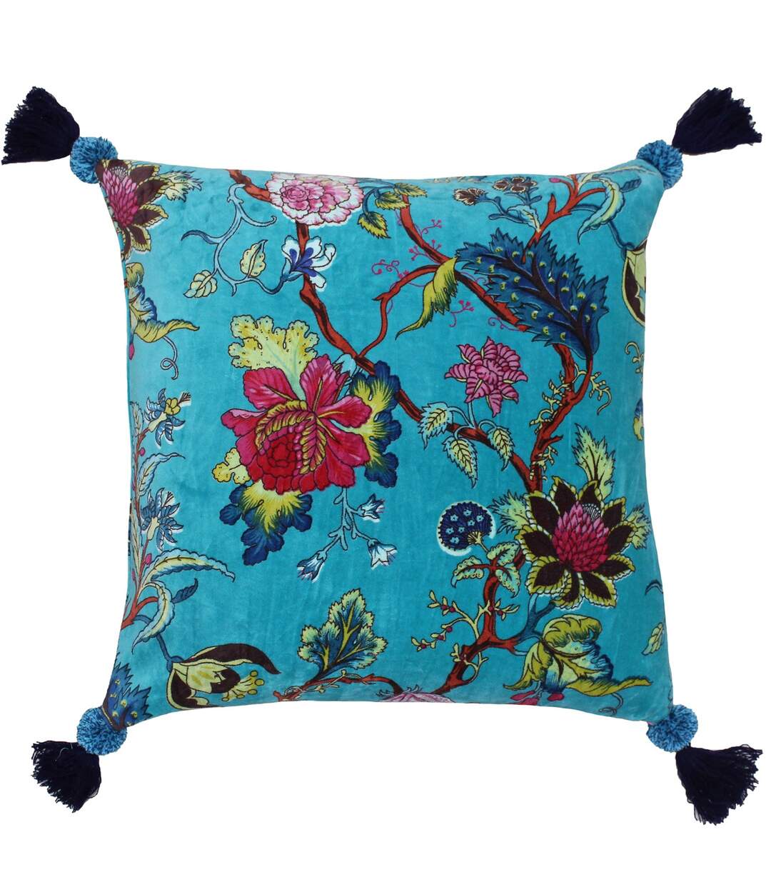 Riva Home - Housse de coussin arbre de vie (Bleu) (50 x 50cm) - UTRV1207