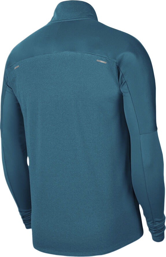 Nike Dri Fit 1 2 Zip Lobetroje Blå