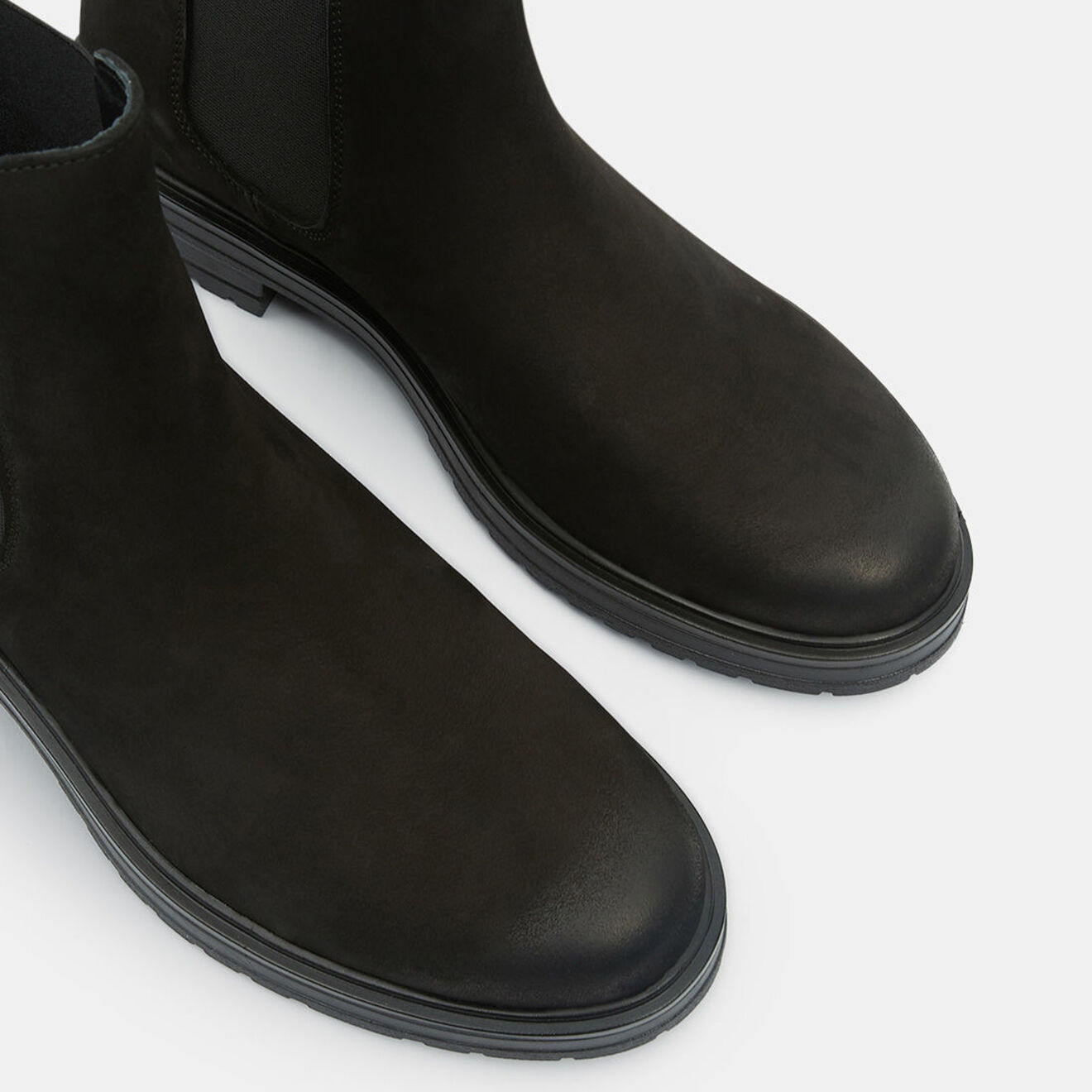 Tommy Hilfiger Chelsea boots en Velours de Cuir Stud noires