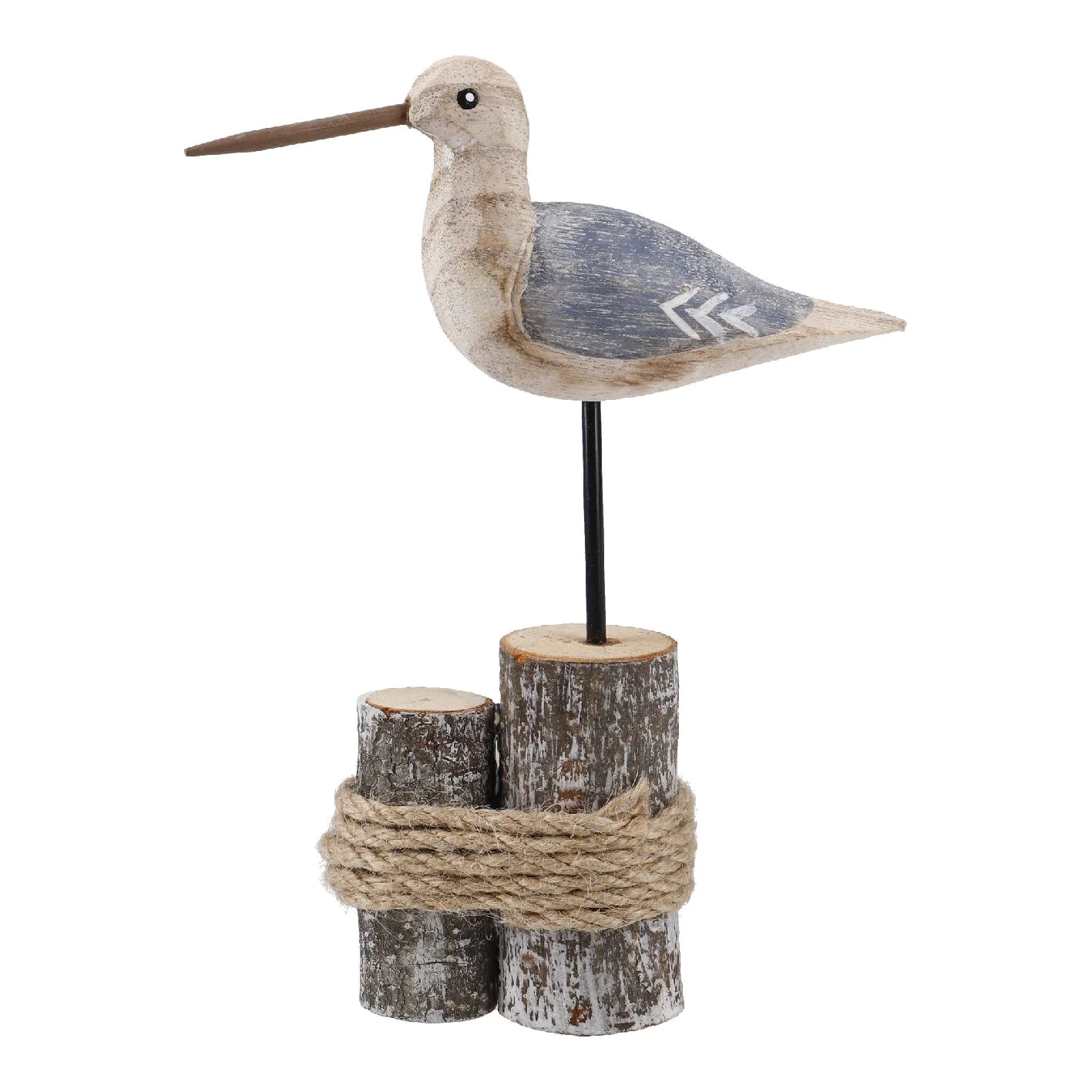 Möwe auf Poller, 20 cm