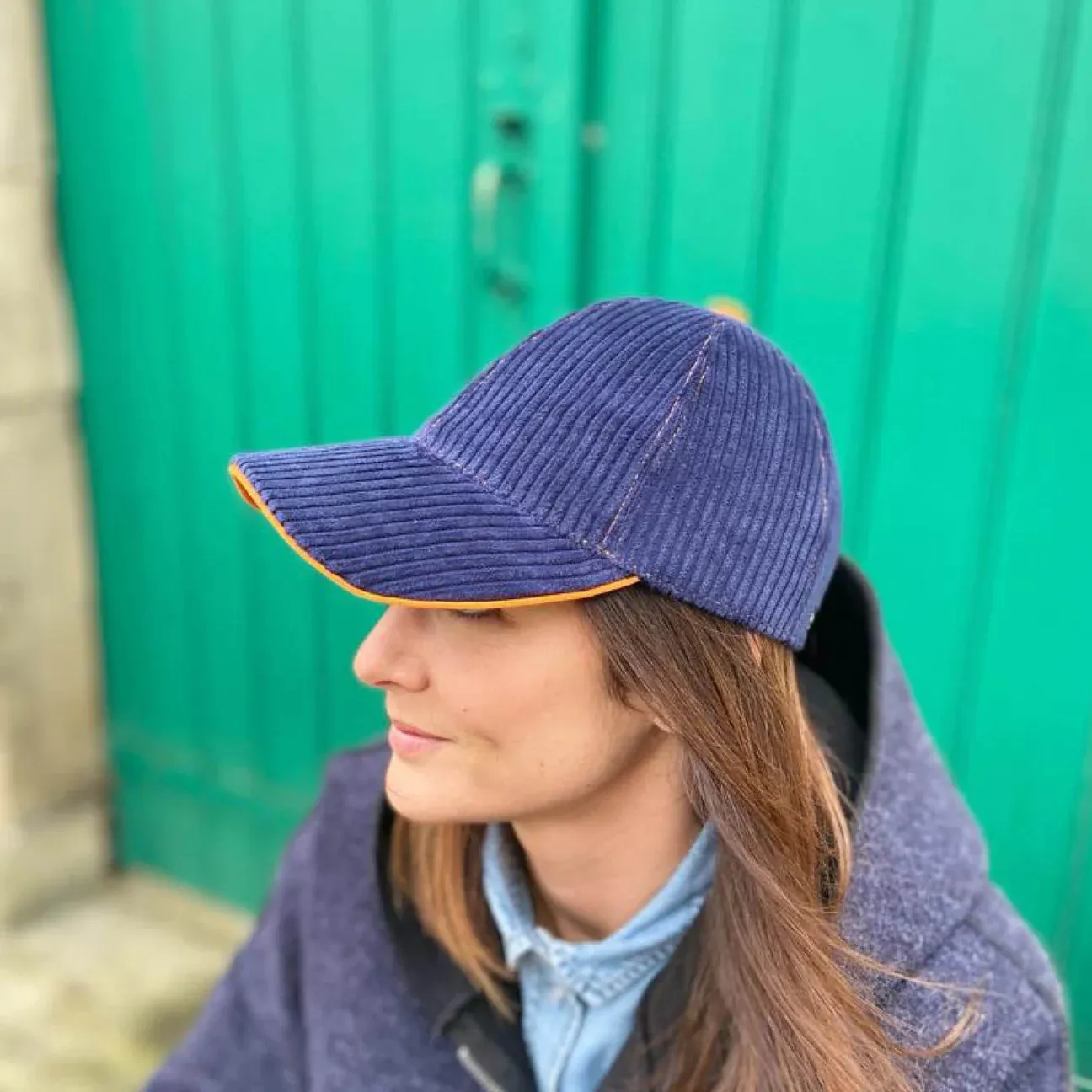 Casquette en Velours Côtelé Le Chapoté