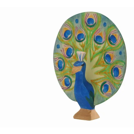 Ostheimer Pfau mit Rad