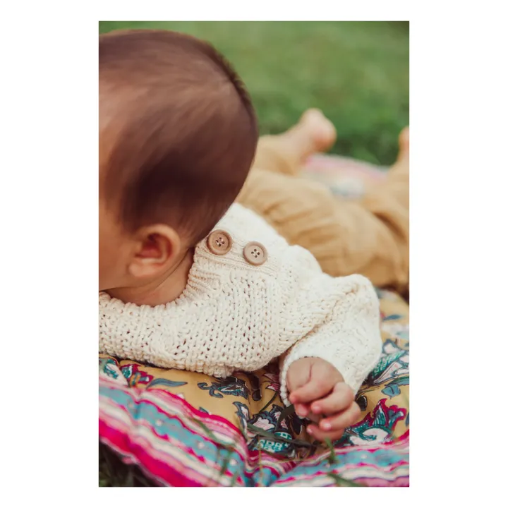 Louise Misha Pull Coton Bio Aliou | Ecru