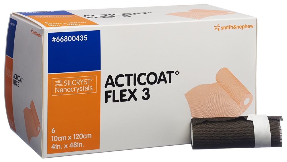 ACTICOAT Wundverband 10x120cm 6 Stk