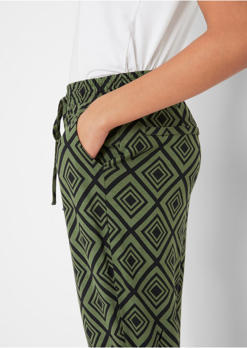 Pantalon 3/4 imprimé