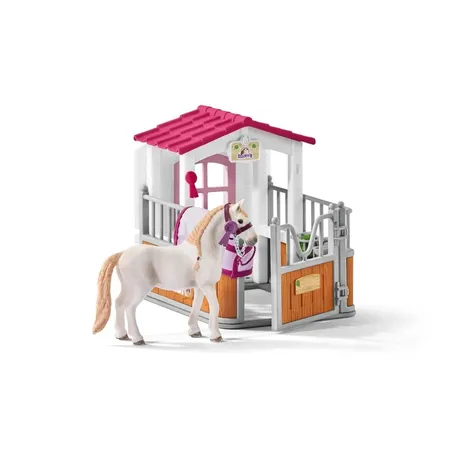 Schleich® 42368 Horse Club - Pferdebox mit Lusitano Stute