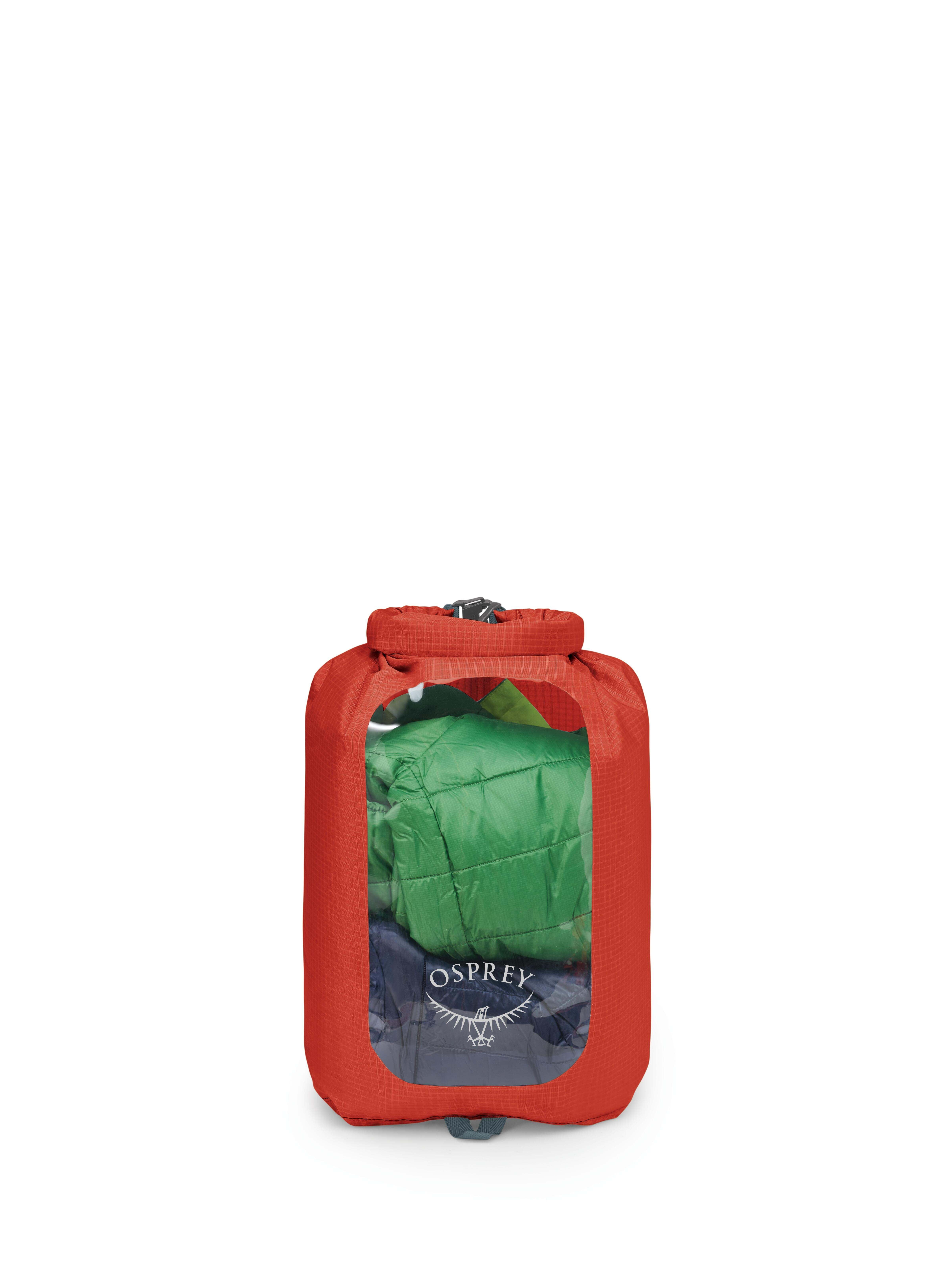 Osprey Dry Sack Window, 12L<br>Vanntett pakkpose med vindu