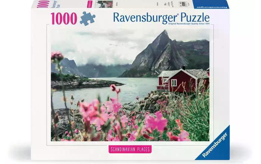 Puzzle Reine, Lofoten, NorwegenKlassisches Puzzle