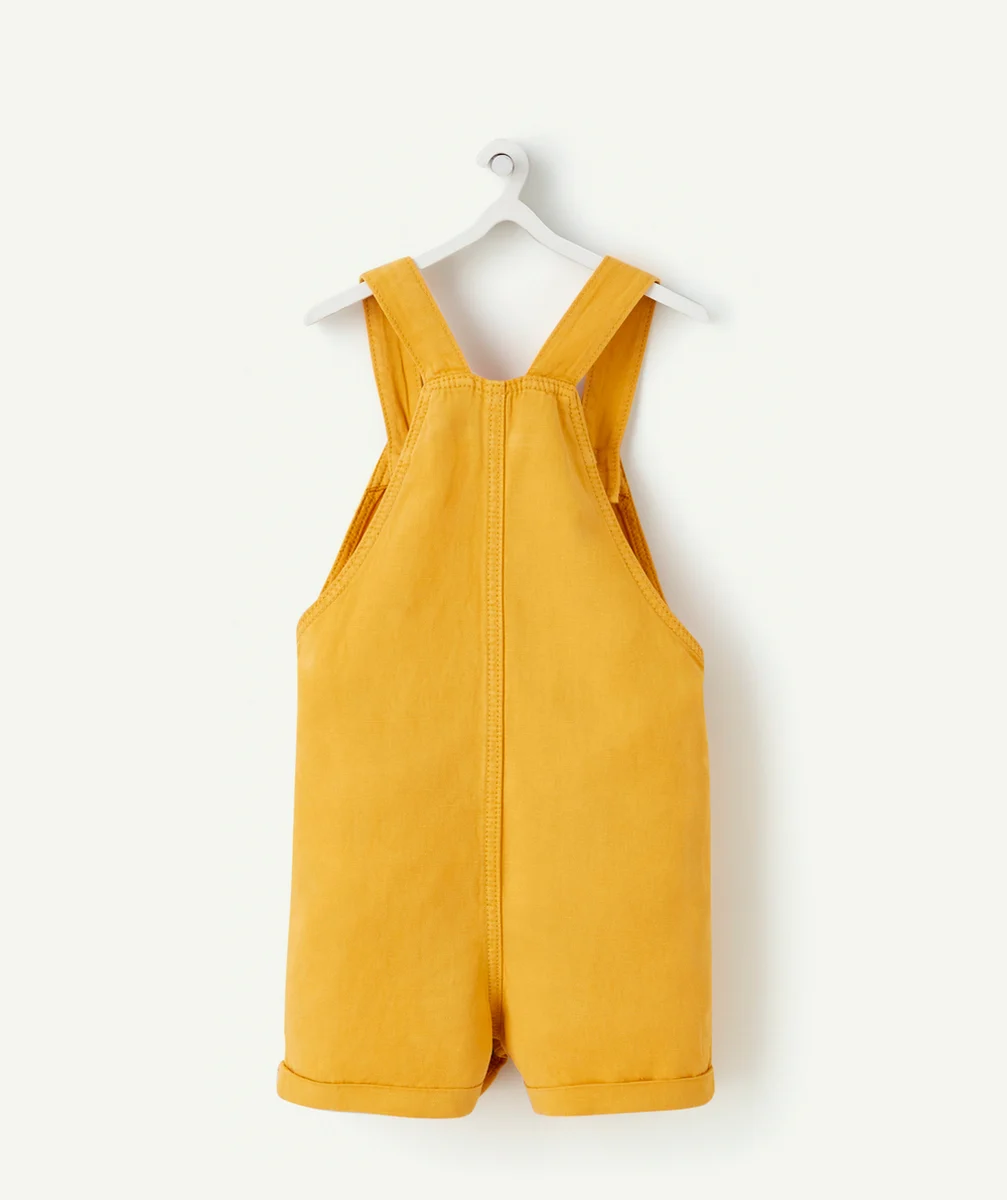 SALOPETTE FLUIDE BÉBÉ GARÇON JAUNE