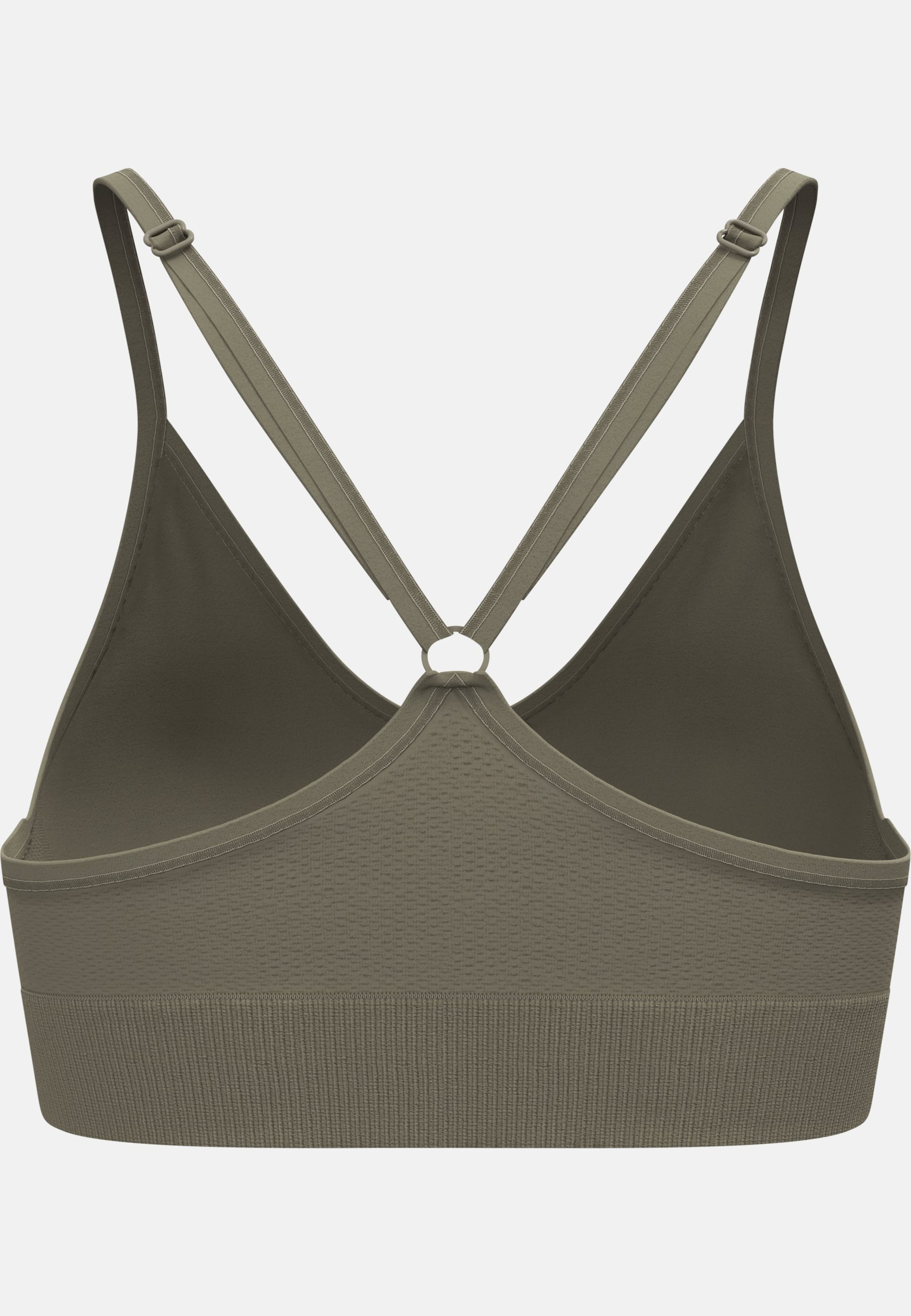 Seamless Sport-BH mit sanftem Halt in vetiver
