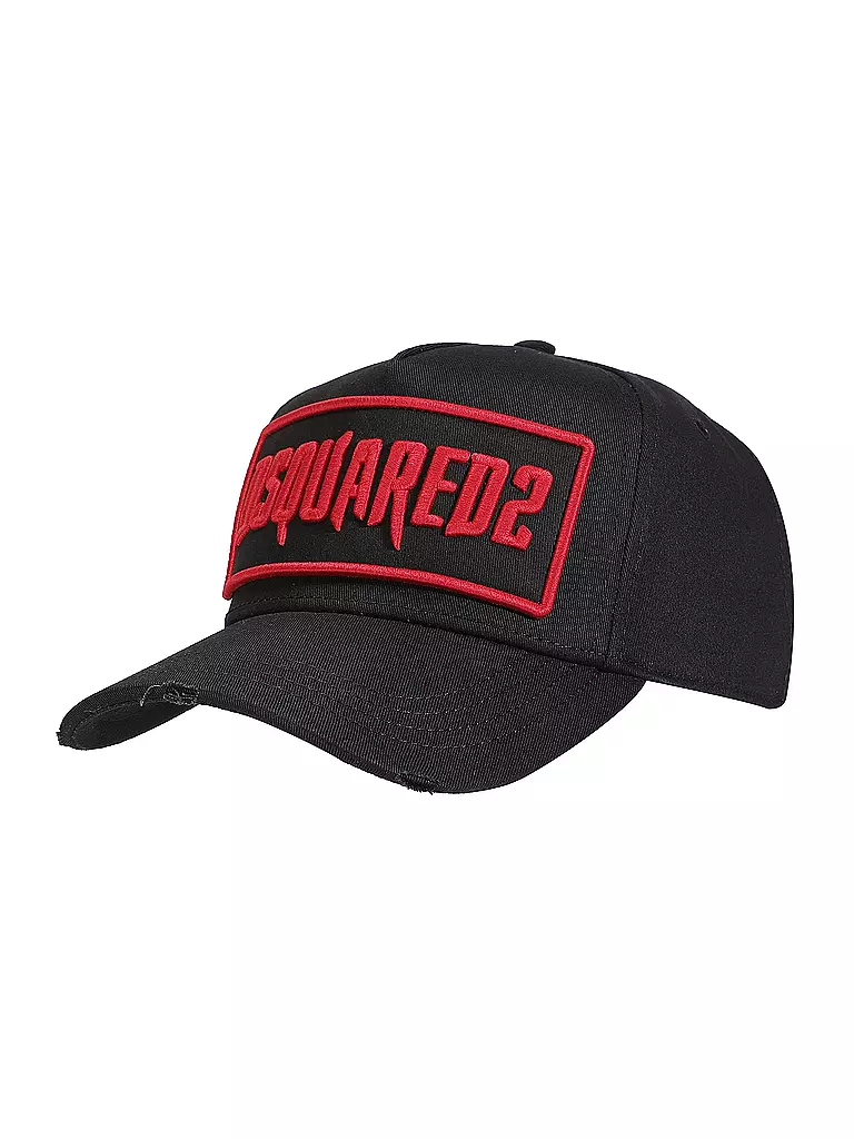 DSQUARED2 Kappe - Baseball Cap Gabardine schwarz