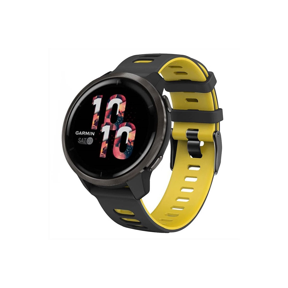 Twin Sport armbånd Garmin Venu - Svart/gul