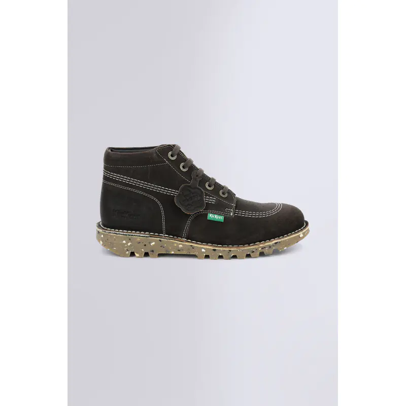 NEORALLYE MARRON FONCE BOTTINES Cuir Homme