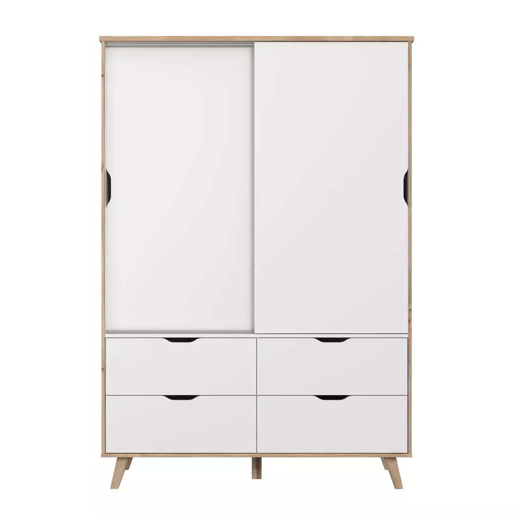 Schwebetürenschrank Vankka 139 x 202 cm
