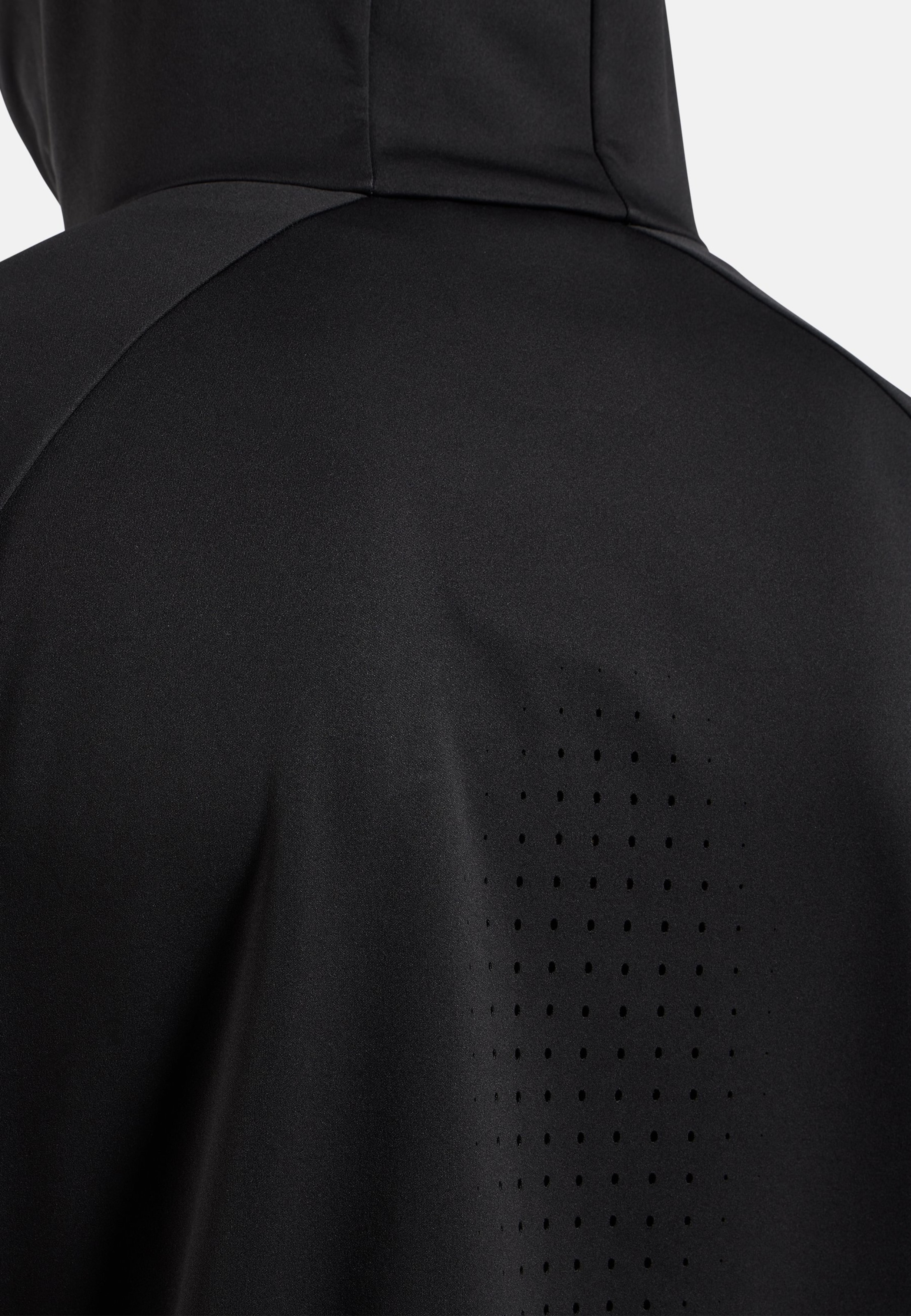 Winddichte Zeroweight X-Warm Langlaufjacke in black