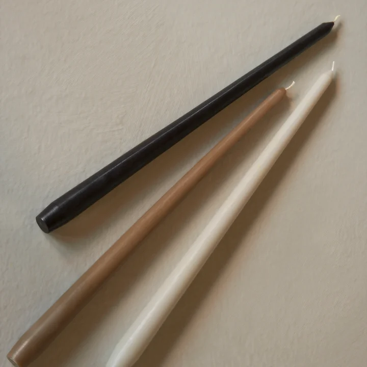 Audo - Spire Stabkerze, H 38 cm, ocker (6er-Set)