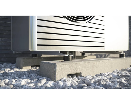 Fundering voor warmtepompen/airco's - betonsokkel gala-Base BASIC 97 cm x 20 cm x 10 cm
