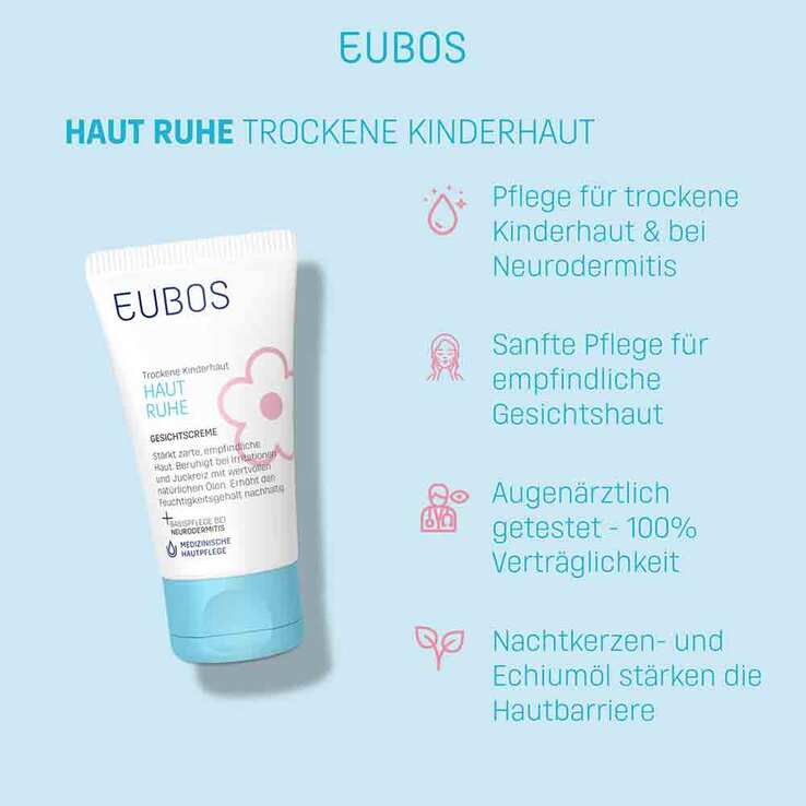 Eubos Kinder Haut Ruhe Gesichtscreme, 30 ml
