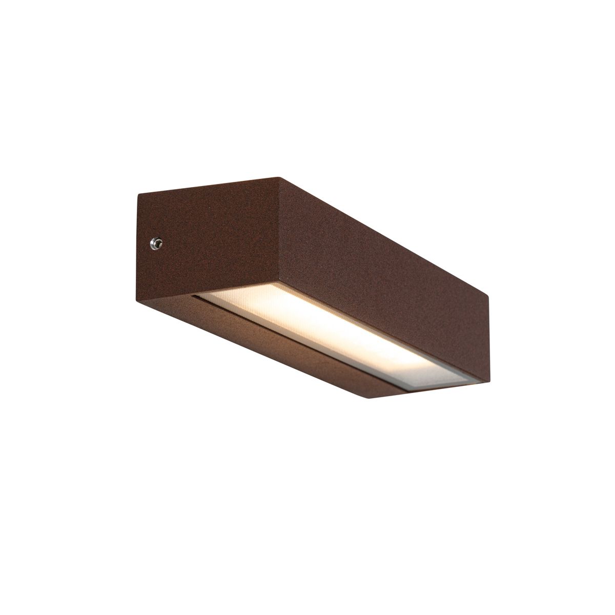 Industriële wandlamp roestbruin incl. LED IP65 - Steph