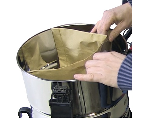 Einhell vuilopvangzak voor nat-/droogzuigers, 20 L, verpakking van 5