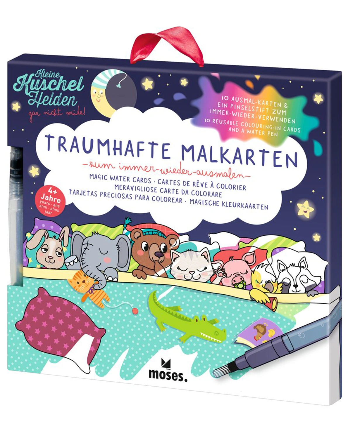 Malkarten KLEINE KUSCHELHELDEN - IM LAND DER TRÄUME