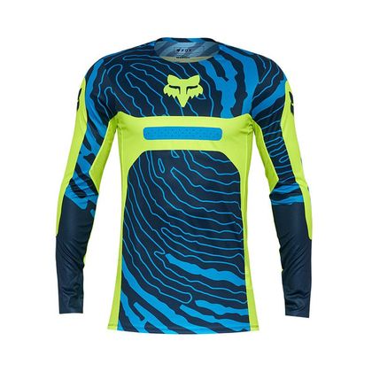 Maillot cross Fox FLEXAIR IMPRESSION 2025 - Jaune / Noir