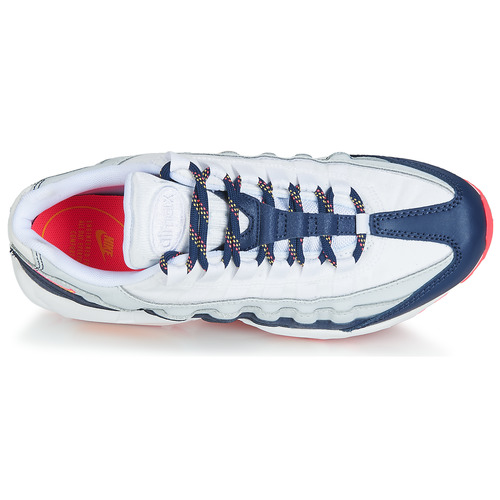 Nike - AIR MAX 95 W - Blanc / Bleu / Orange