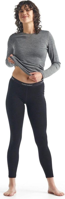 Icebreaker Bf200 Legging Dames Thermobroek Black XS