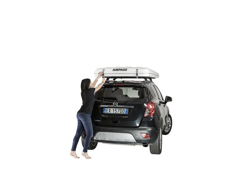 Airpass Dachzelt Variant Large 210 cm x 160 cm Dachzelt für 3-4 Personen