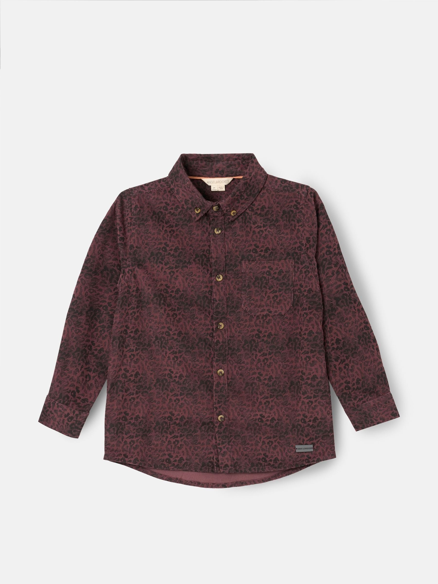 Angel & Rocket Hayes Leopard Jacquard Shirt