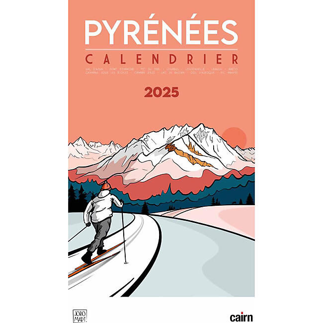 CAIRN DIFFUSION - CALENDRIER PYRENEES 2025