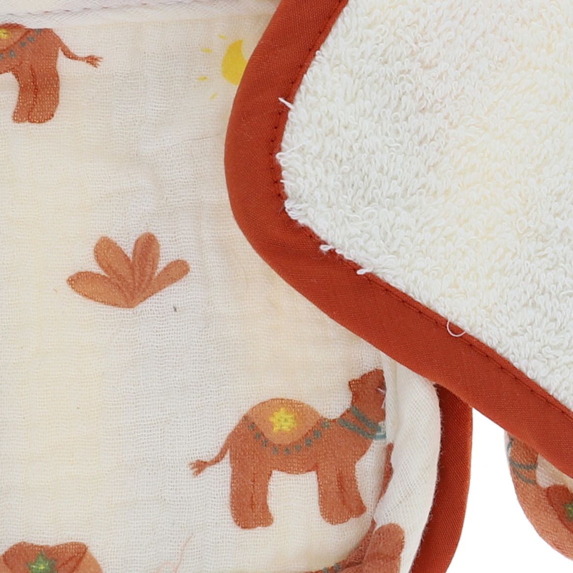 Lot de 5 lingettes lavables en éponge - Sahara Petit toi