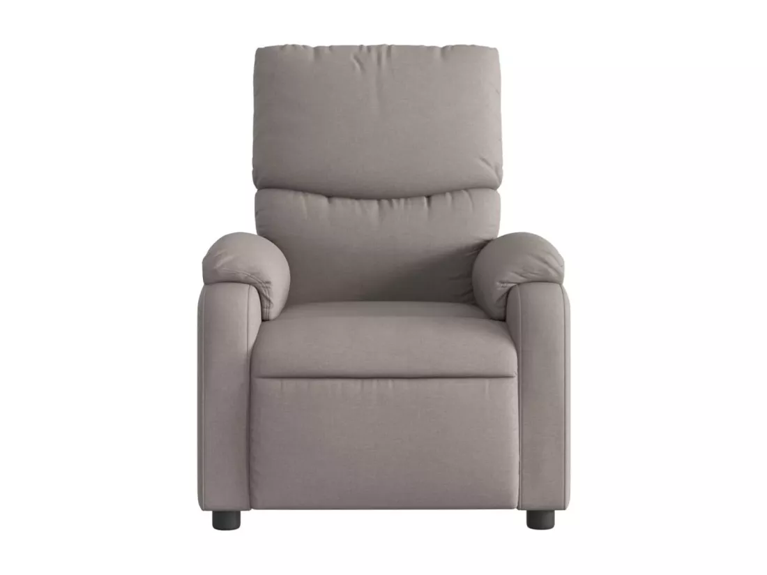 Fauteuil inclinable Taupe Tissu