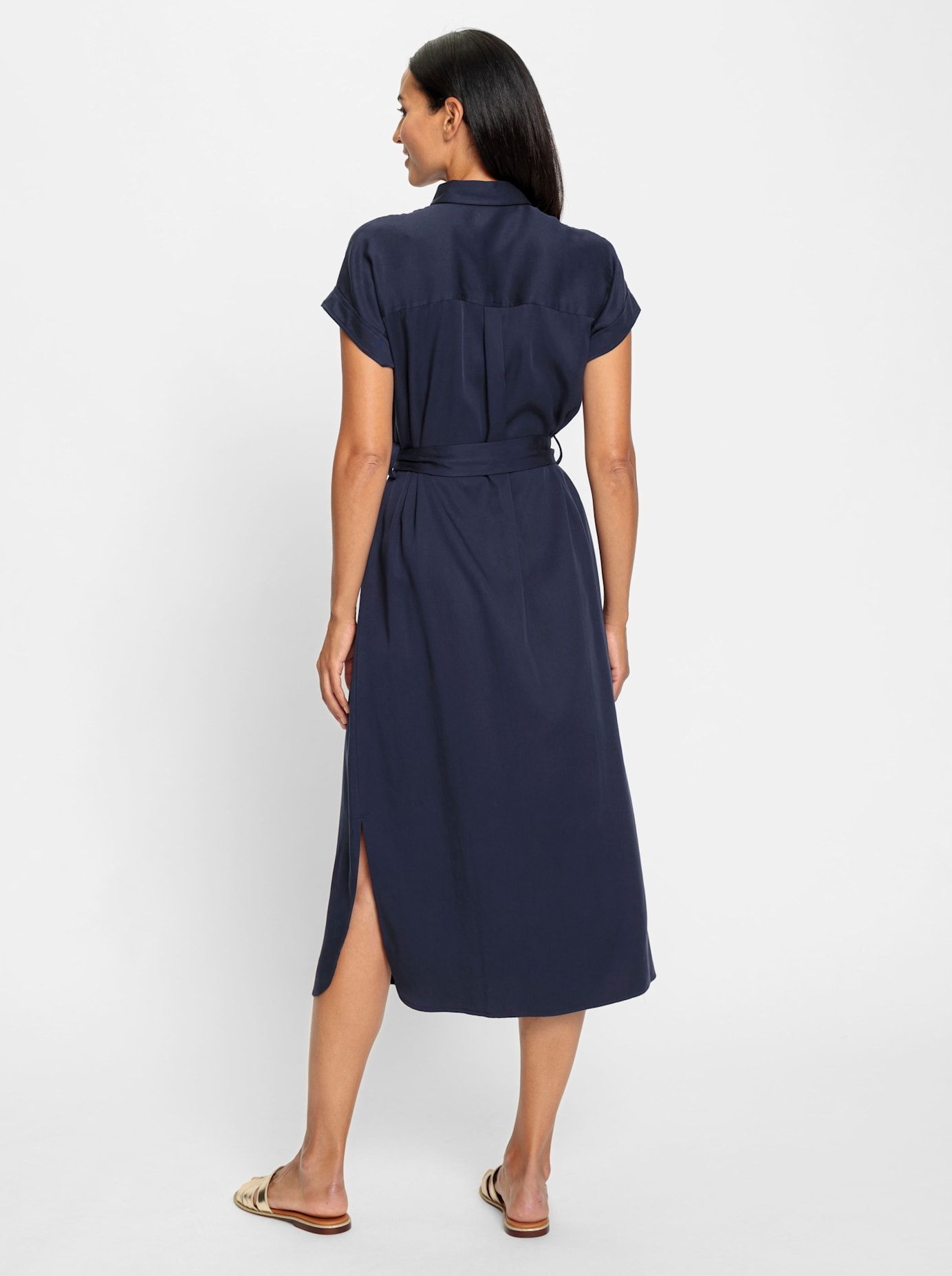 heine Hemdblusenkleid »Hemdblusenkleid« Brusttasche