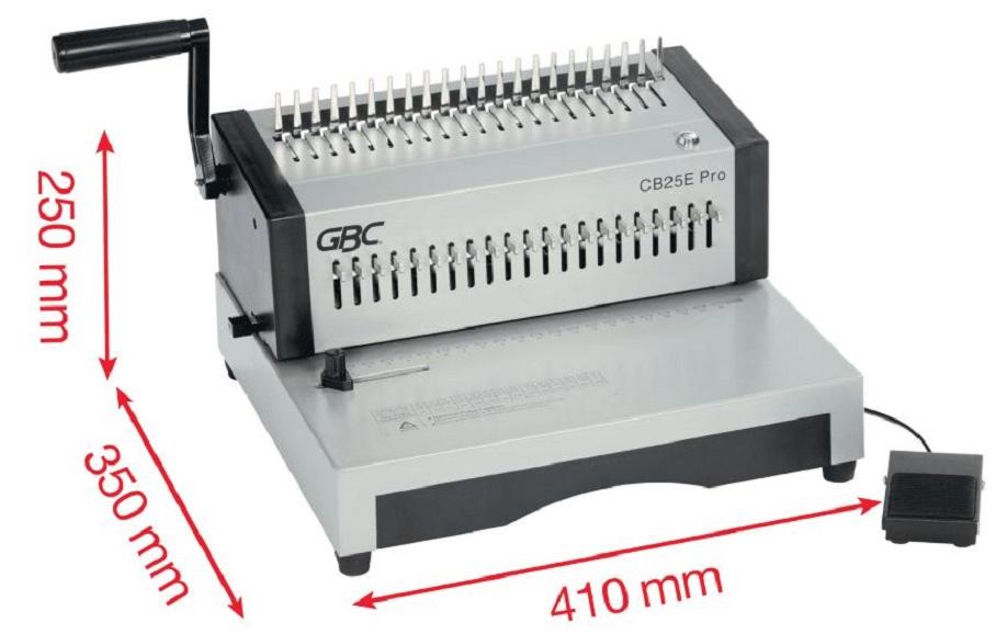 Bindegerät CombBind CB25E Pro 500 Blatt (70 g/m²)<br>Elektrisches Spiralbindegerät