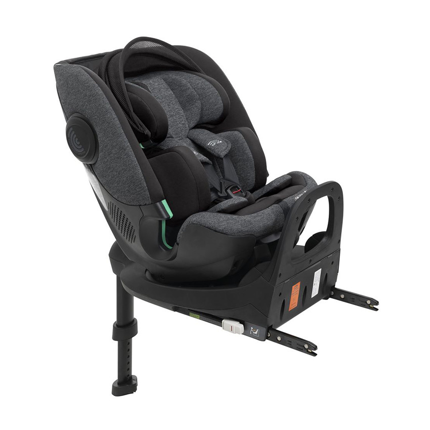 Siège-auto Bi-Seat i-Size Air black air + base rotative 360
