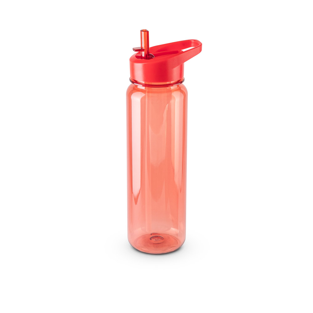 hi!dea 94344 - Bouteille de sport en rPET, translucide, finition brillante 750 mL