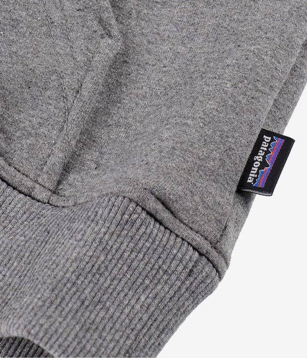 Patagonia P-6 Logo Uprisal Hoodie (gravel heather)